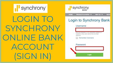Learn how to access my synchrony bank account. . My synchrony log in